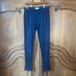 Free People Jegging Dark Wash Denim Raw Hem Jeggings Jeans